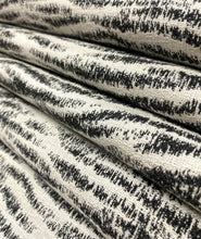 Load image into Gallery viewer, Stout Sunbrella Holden Black White Reversible Animal Pattern Upholstery Fabric WHS 5121