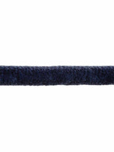Load image into Gallery viewer, 1" Wide Navy Blue Faux Fur Shearling Upholstery Trim