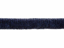 Load image into Gallery viewer, 1" Wide Navy Blue Faux Fur Shearling Upholstery Trim