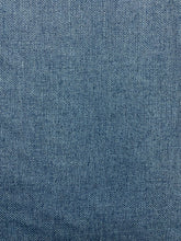Load image into Gallery viewer, Designer French Blue Linen Viscose MCM Mid Century Modern Upholstery Fabric WHS 4653