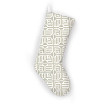 Load image into Gallery viewer, Thibaut Labyrinth Velvet Christmas Stocking