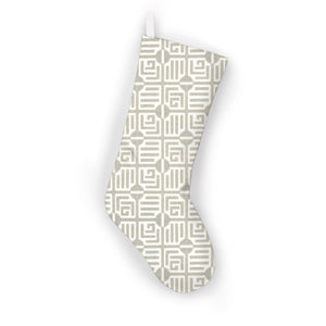 Thibaut Labyrinth Velvet Christmas Stocking