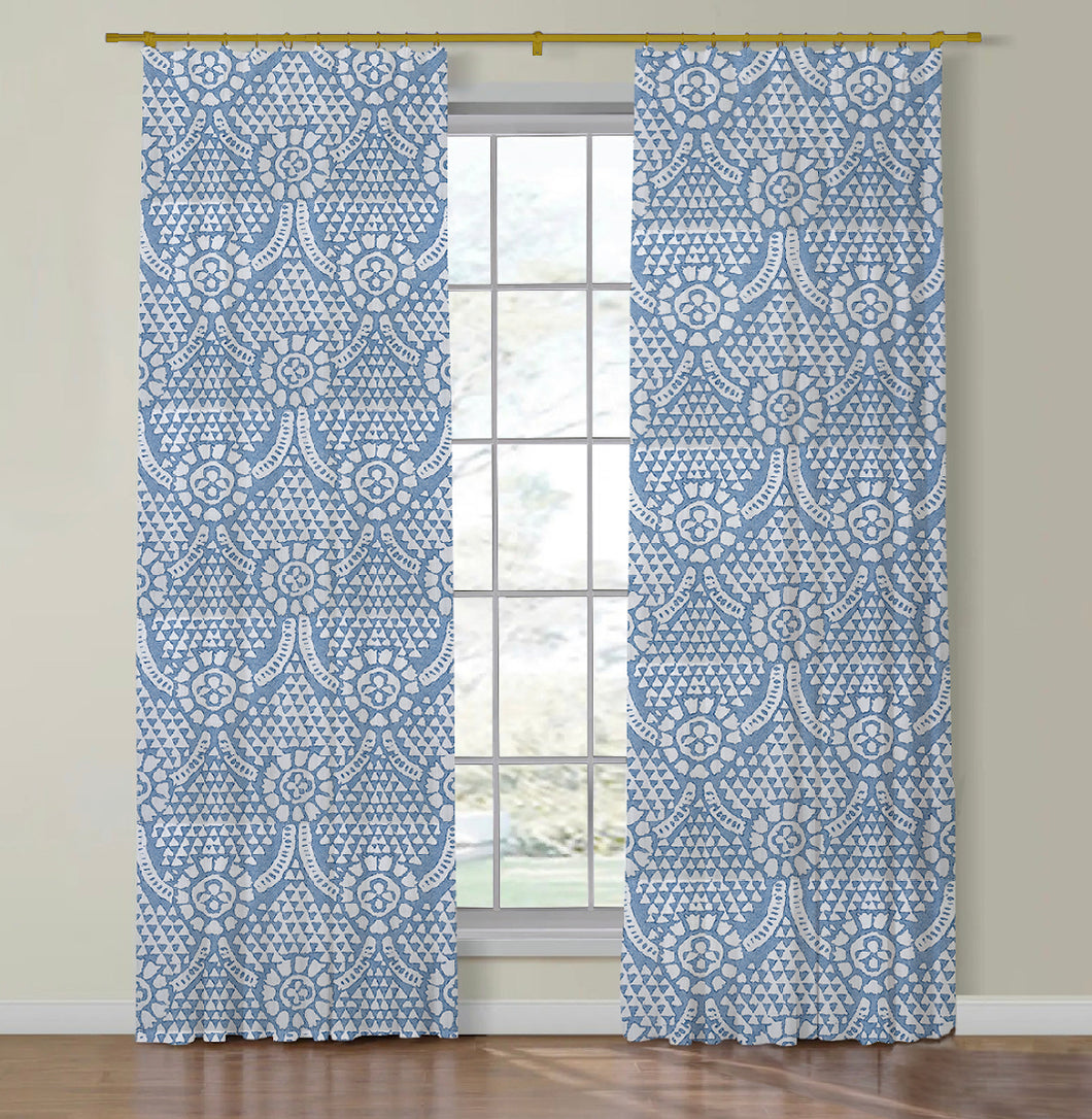  Thibaut Chamomile Side Drapery Panels