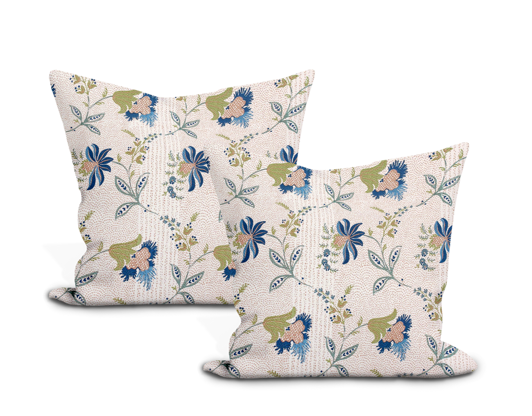 Sister Parish Sunswick Fabric Pillow Covers