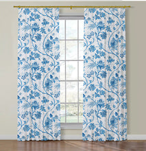 Load image into Gallery viewer, Schumacher Chinoiserie Vine Side Drapery Panels