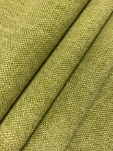 Load image into Gallery viewer, Designer Water &amp; Stain Resistant Lime Green MCM Mid Century Modern Tweed Upholstery Fabric WHS 4612