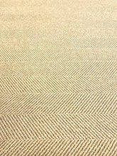 Load image into Gallery viewer, Water Stain Resistant Crypton Beige MCM Mid Century Modern Herringbone Upholstery Fabric WHS 5106