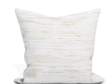 Load image into Gallery viewer, Custom Pillow Cover in Thibaut Pradesh in White - Both Sides