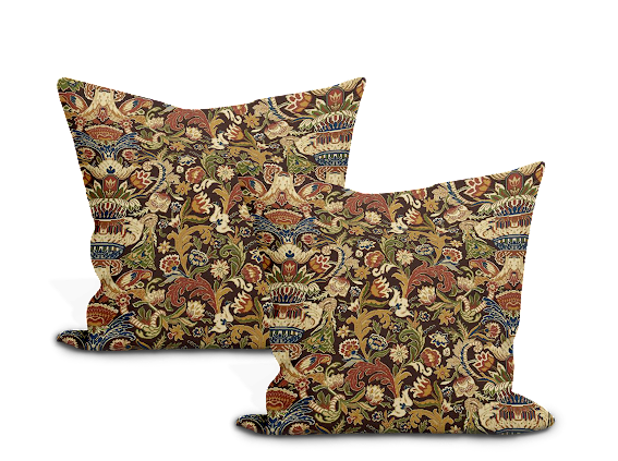 Schumacher Egerton Tapestry Print Pillow Cover