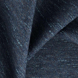 Stain Resistant Heavy Duty MCM Mid Century Modern Tweed Chenille Navy Denim Taupe Blue Upholstery Fabric FB