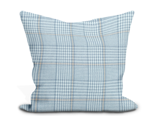 Thibaut Grassmarket Check Pillow