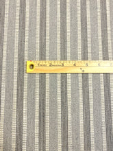 Load image into Gallery viewer, Perennials Piccadilly Stripe Rhino 
Grey Indoor Outdoor Upholstery Fabric STA 5051