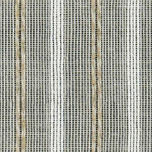 Load image into Gallery viewer, 118” Wide Semi Sheer White Buff Beige Stripe Drapery Fabric FB