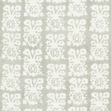 Load image into Gallery viewer, Pair of Custom Made Schumacher Jakarta Linen Print Pillow Covers - Both Sides