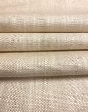 Load image into Gallery viewer, Designer Beige Tweed MCM Mid Century Modern Linen Viscose Upholstery Fabric 4628
