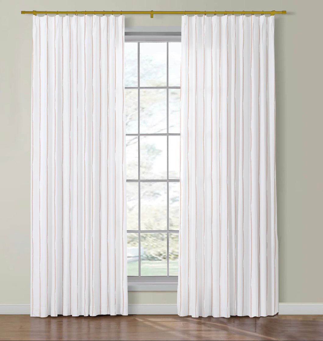  Thibaut Sheer Lumina Side Drapery Panels