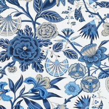 Load image into Gallery viewer, Made to Order Thibaut Cleo Floral Roman Shade Colors 6 &amp; 7