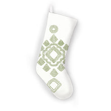 Load image into Gallery viewer, Thibaut Province Medallion Christmas Stocking