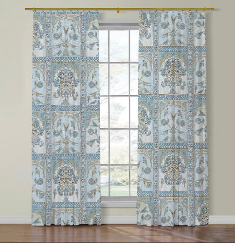 Thibaut Indian Panel Side Drapery Panels