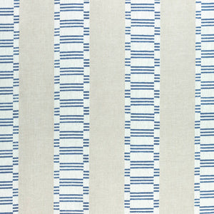 Set of Two Made to Order Thibaut Japonic Stripe Side Drapery Panels