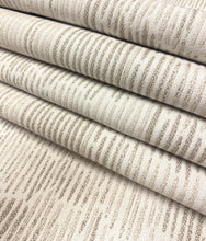 Load image into Gallery viewer, Holly Hunt Cream Beige Taupe Tally Spring Snow Sunbrella Indoor Outdoor Upholstery Fabric STA 5100