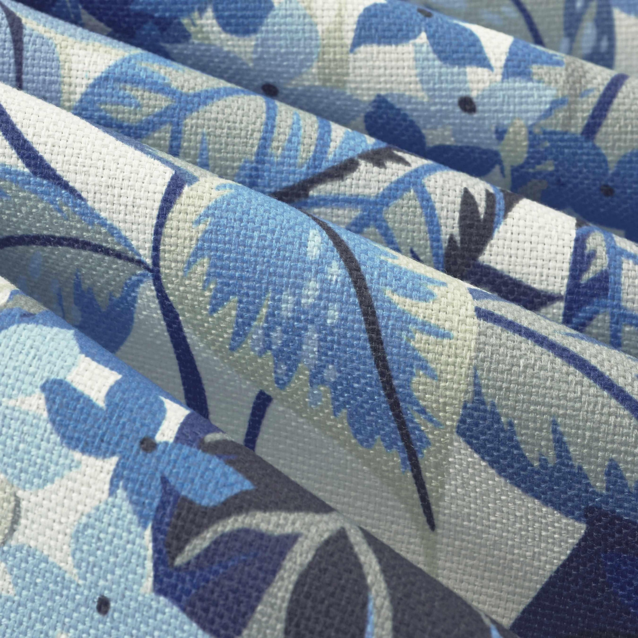 Designer Water & Stain Resistant Indoor Outdoor Navy Blue online Grey Abstract Upholstery Drapery Fabric STA1565