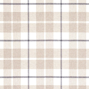 Pair of Custom Made Schumacher Montana Wool Plaid Pillow Covers - Both Sides