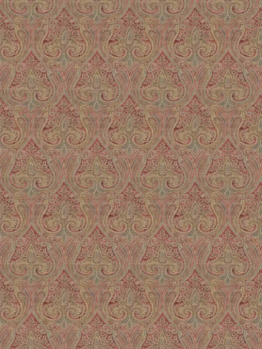 Cotton Linen Beige Blue Aqua Rose Pink Damask Upholstery Drapery Fabric FB