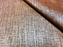 Load image into Gallery viewer, Copper Gold Metallic Glazed Belgian Linen Upholstery Drapery Fabric