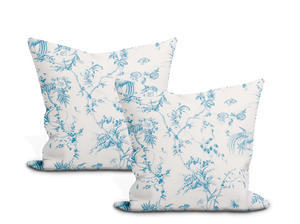 Schumacher Toile De La Prairie  Pillow Covers