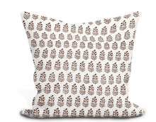 Load image into Gallery viewer, Custom Pillow Cover in Floral Thibaut Chloe