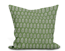 Load image into Gallery viewer, Custom Pillow Cover in Floral Thibaut Chloe