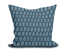 Load image into Gallery viewer, Custom Pillow Cover in Floral Thibaut Chloe