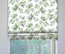 Load image into Gallery viewer, Made to Order Thibaut Sussex Hydrangea Roman Shade Colors 1-5