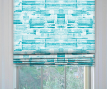 Load image into Gallery viewer, Thibaut Shadows Roman Shade