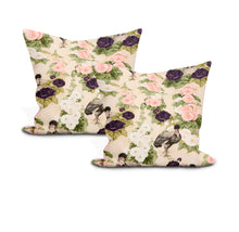 Load image into Gallery viewer, Schumacher lady hollyhock pillow cover