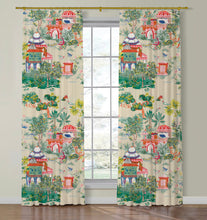 Load image into Gallery viewer, Thibaut Mystic Garden Side Drapery Panels