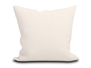 Custom Pillow Cover in Floral Botanical Bird Thibaut Katsura in Coral - One Side