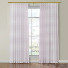 Load image into Gallery viewer, Set of Two Made to Order Thibaut Payton Check Side Drapery Panels
