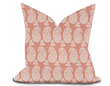 Load image into Gallery viewer, Custom Pillow Cover in Abstract Thibaut Campania Paisley