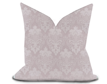 Load image into Gallery viewer, Custom Pillow Cover in Thibaut Darcey Damask