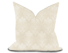 Load image into Gallery viewer, Custom Pillow Cover in Thibaut Darcey Damask