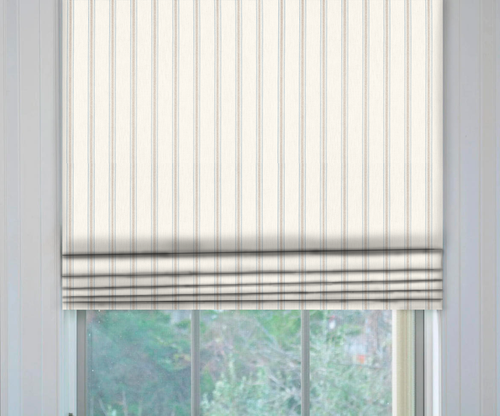 Thibaut Beckley Stripe Roman Shade