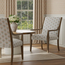 Load image into Gallery viewer, Cotton White Coral Teal Blue Floral Chintz Upholstery Drapery Fabric
