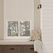 Load image into Gallery viewer, Heavy Duty Grey Cream Stripe Upholstery Drapery Fabric