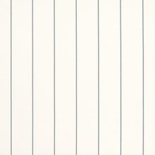 Load image into Gallery viewer, Heavy Duty Steel Blue Grey Stripe Upholstery Drapery Fabric