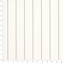 Load image into Gallery viewer, Heavy Duty Steel Blue Grey Stripe Upholstery Drapery Fabric