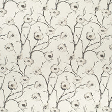 Load image into Gallery viewer, InsideOut Indoor Outdoor Performance Charcoal Black Grey Floral Upholstery Fabric