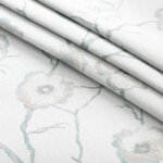 Load image into Gallery viewer, InsideOut Indoor Outdoor Performance Grey Blue Floral Upholstery Fabric