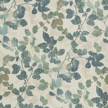 Load image into Gallery viewer, Cream Beige Sage Green Floral Upholstery Drapery Fabric FB